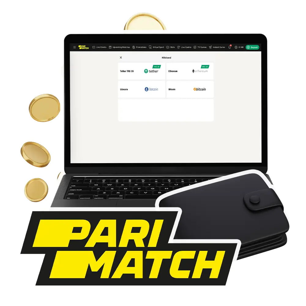 How to withdraw Parimatch winnings in India.