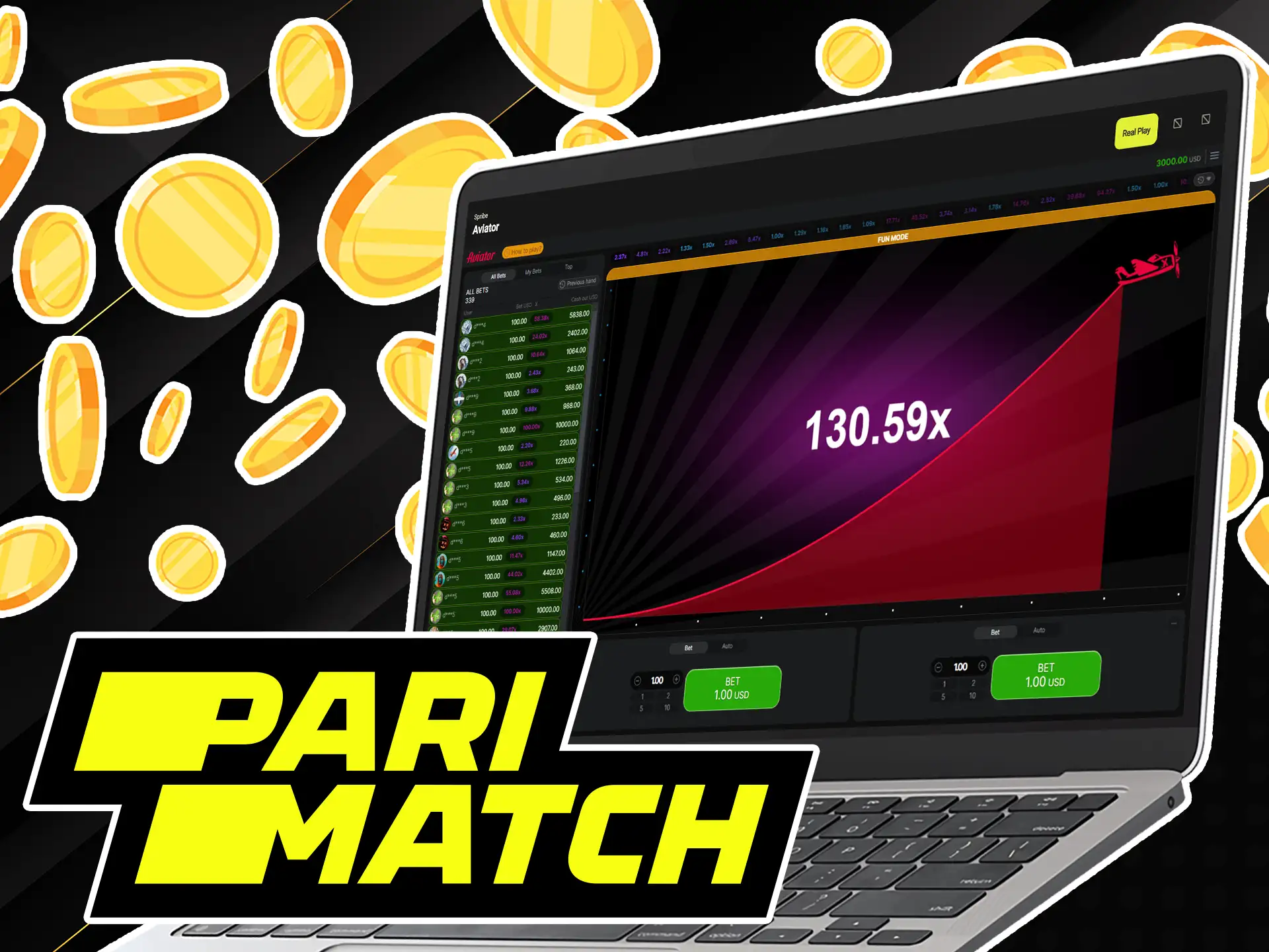 Discover popular strategies used by other players at Parimatch.