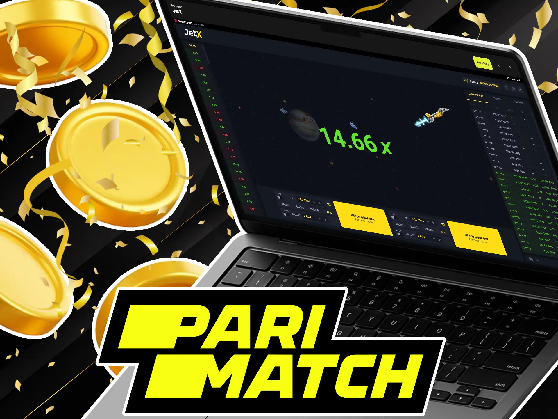 Try some strategies to improve your odds in Jet-X on Parimatch.