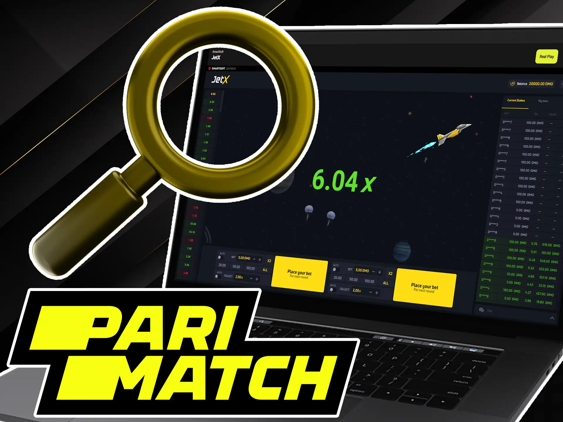 Play for free and get comfortable with the game before you wager real money at Parimatch.
