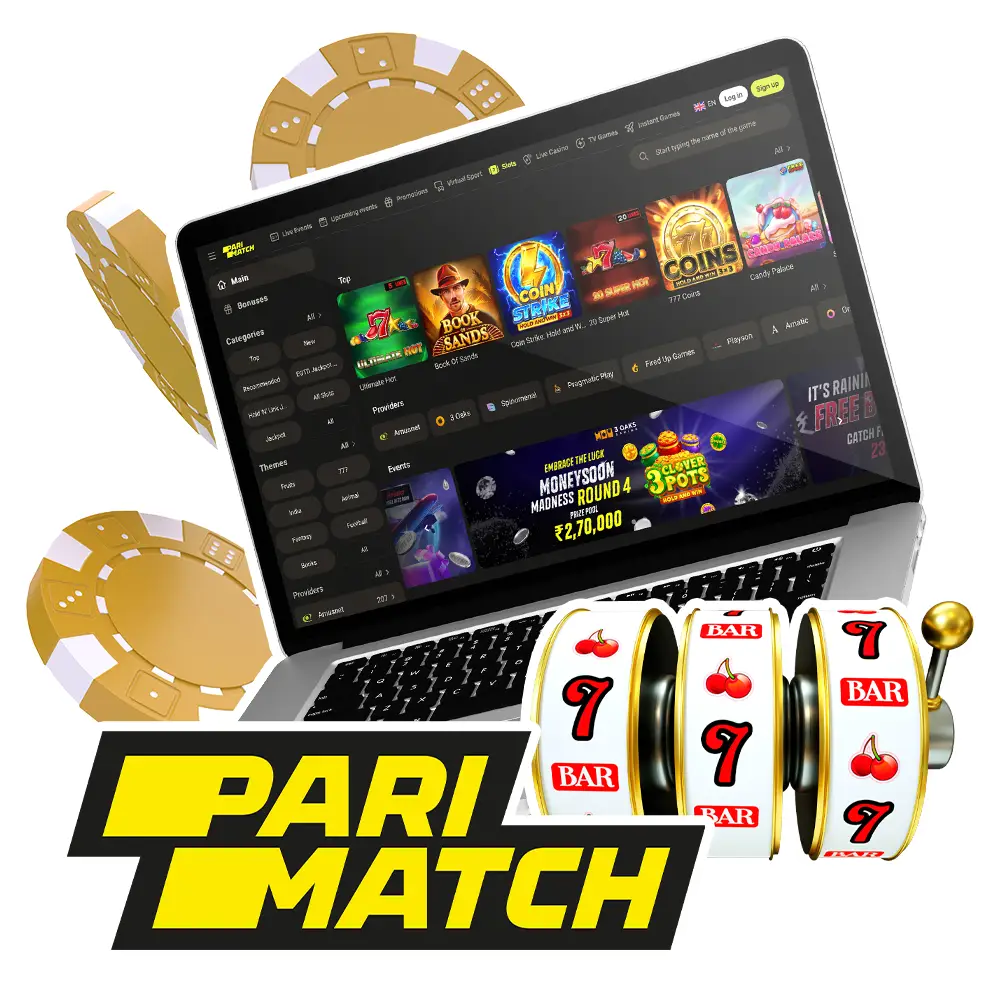 Start playing slots at Parimatch Casino and get bonuses.