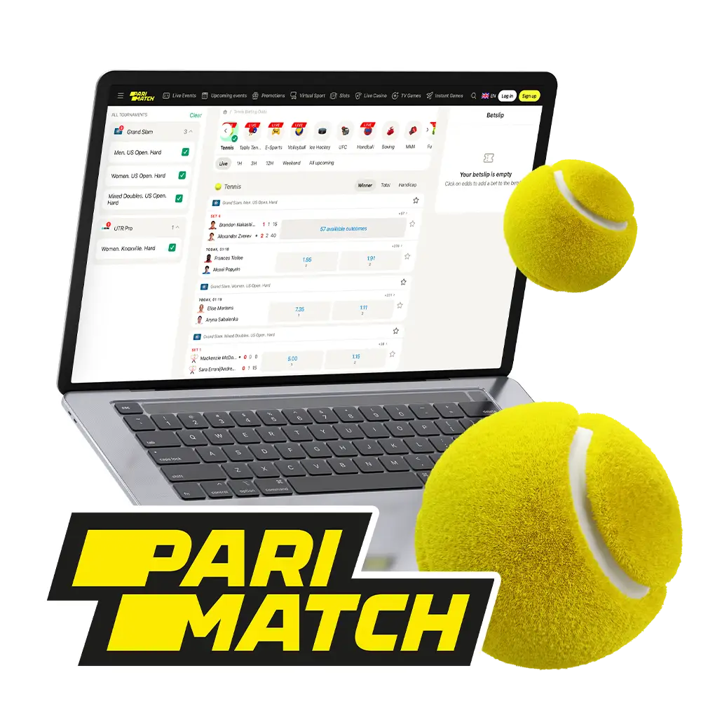 Parimatch tennis betting review.