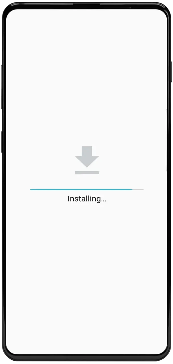Start installation on Android Parimatch for India.