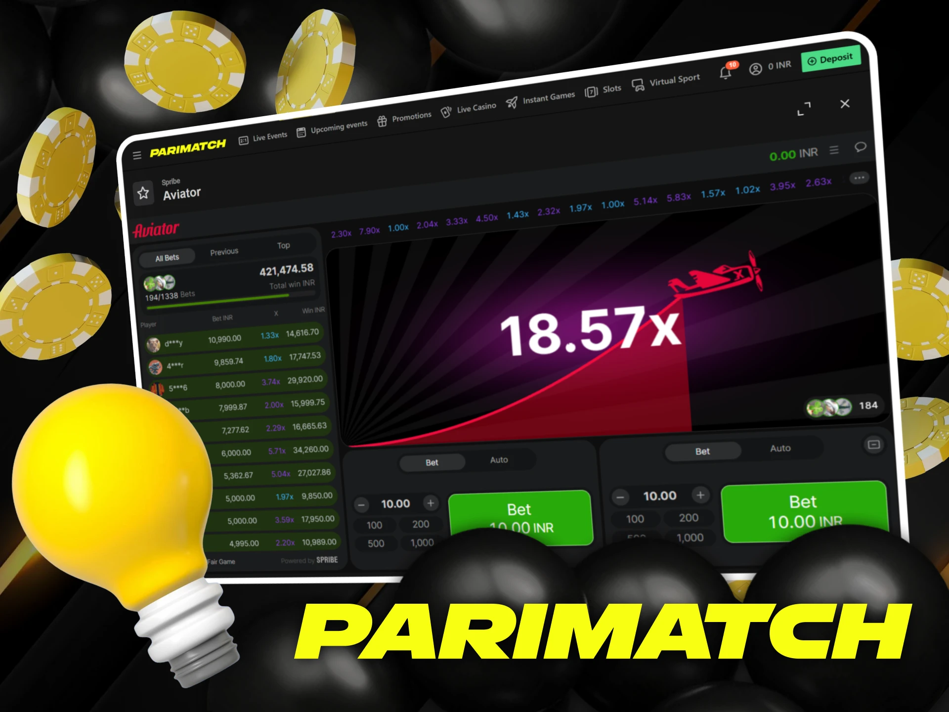 Parimatch has some essential tips for beginners.