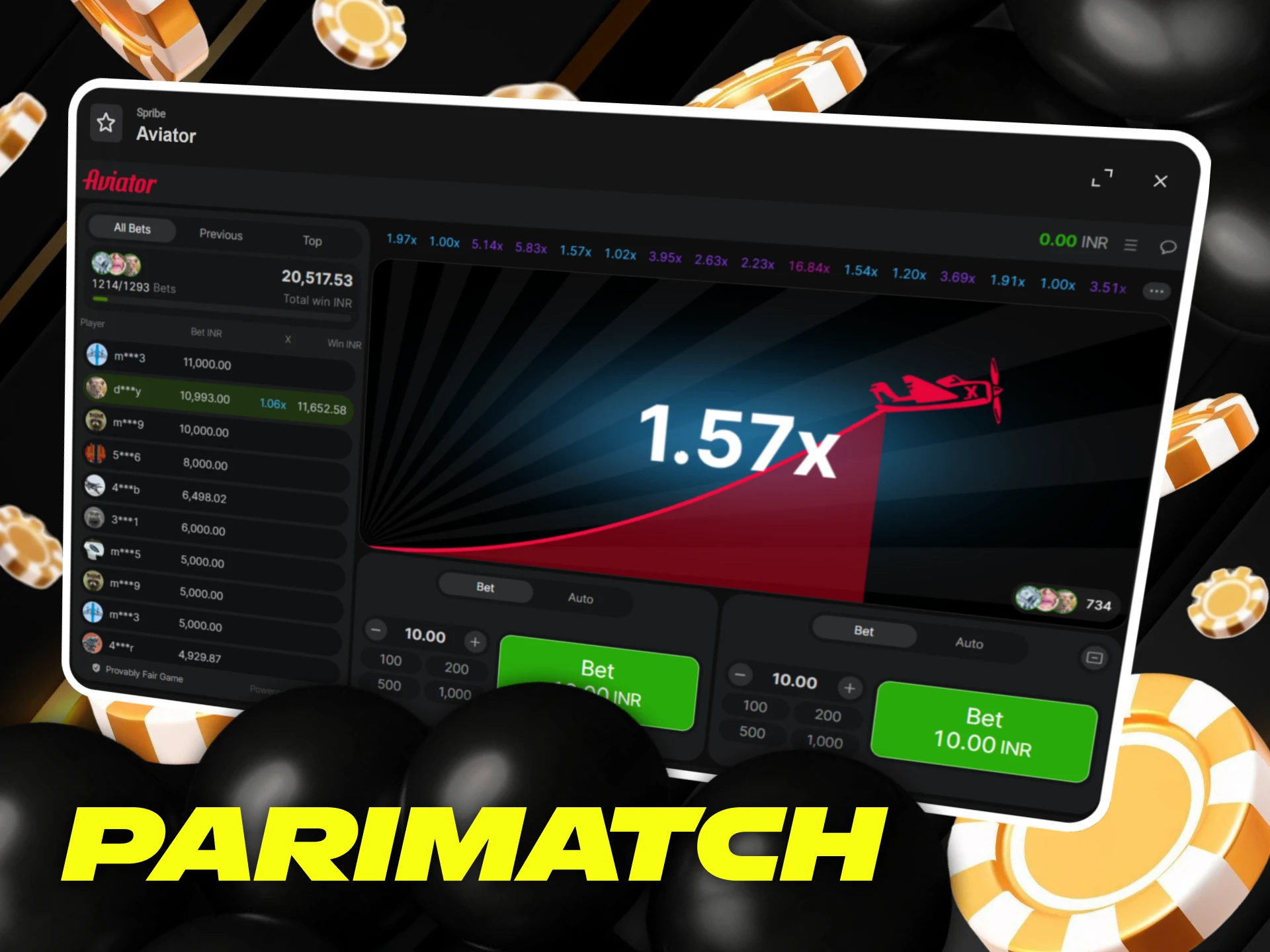 Discover popular strategies used by other players at Parimatch.
