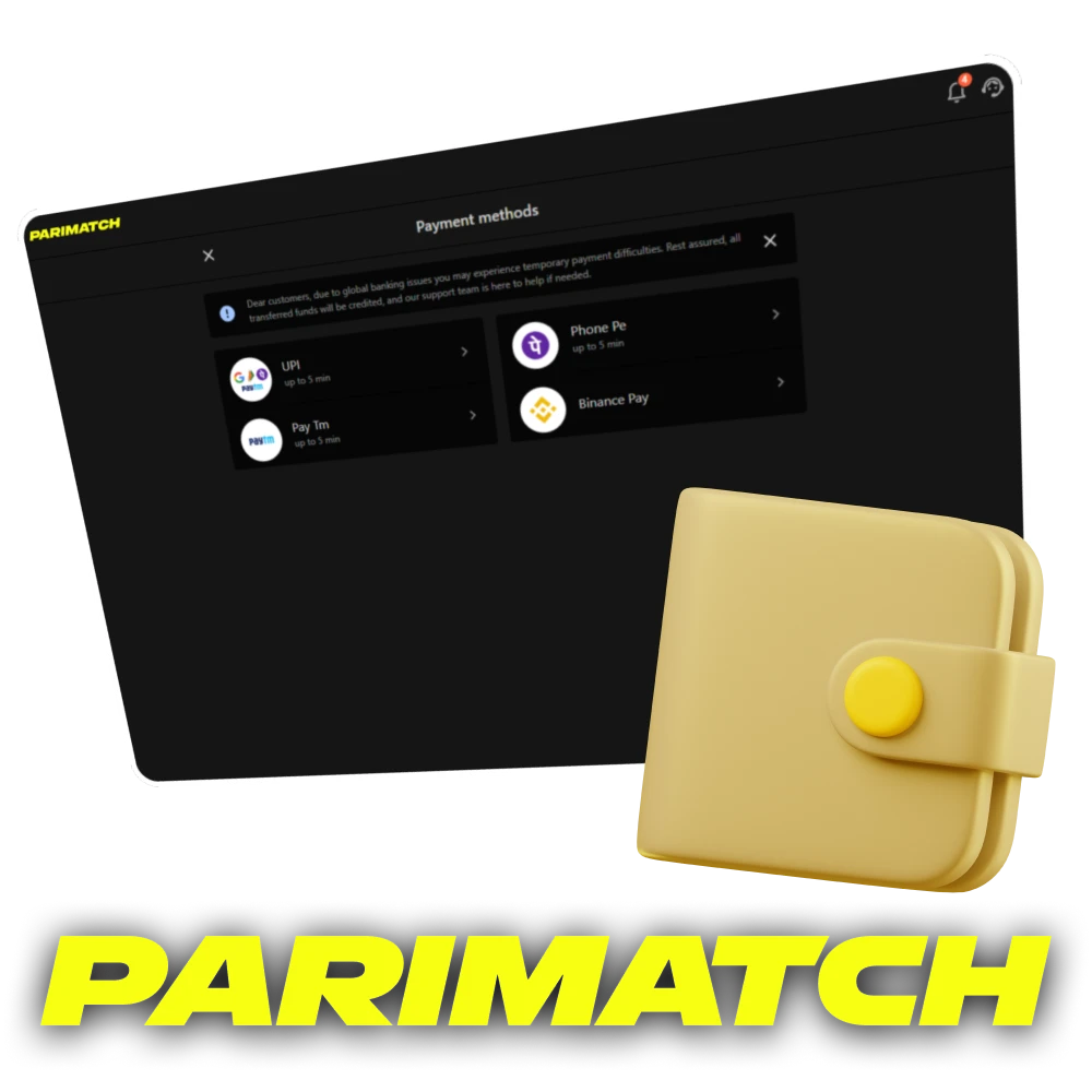 Review of Parimatch deposit methods in India.