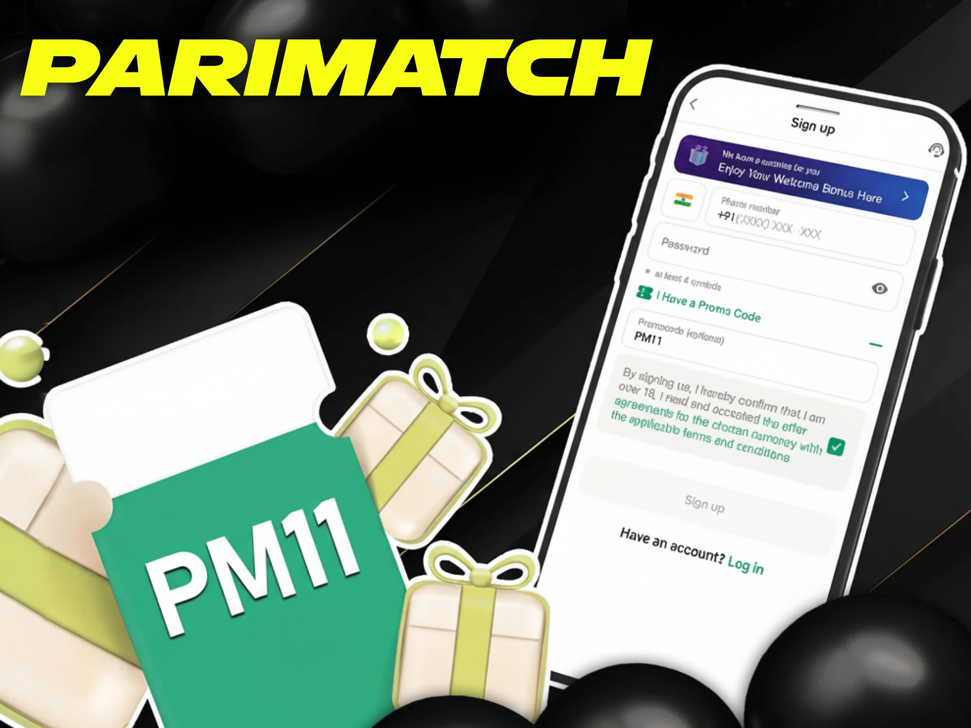 You can redeem the Parimatch promo code no matter what device you use.