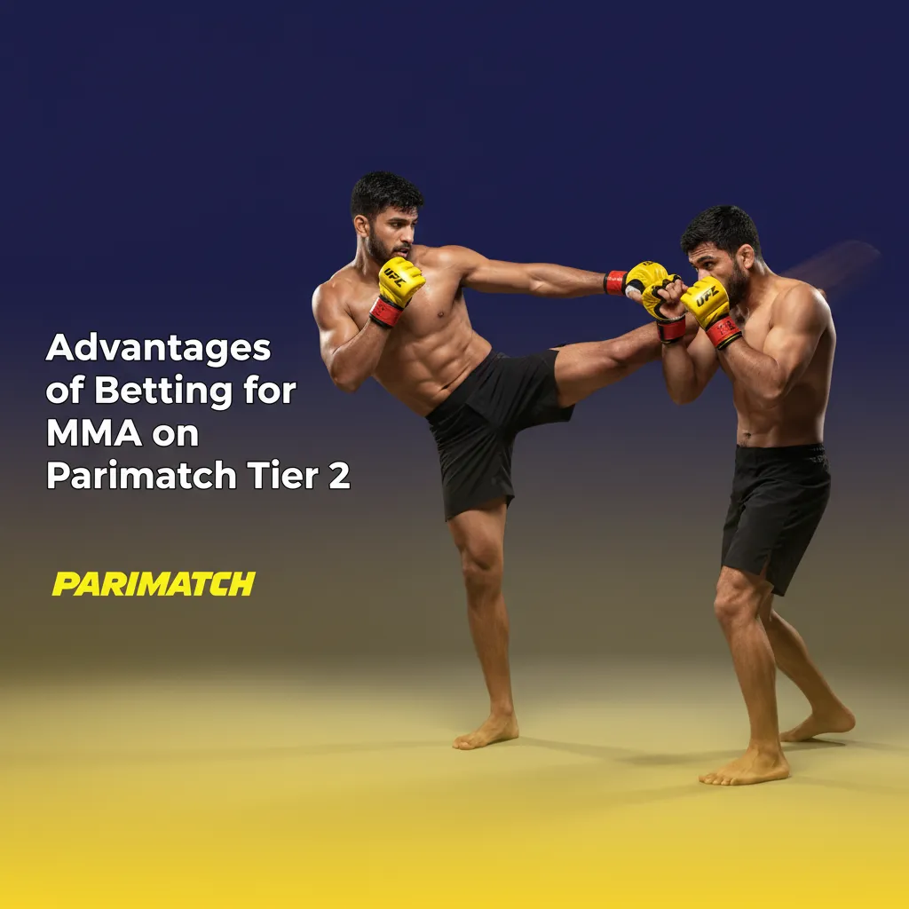 Parimatch Tier 2 MMA betting: deep markets, live betting, early Cash Out, fast settle, odds formats, UPI, NetBanking, limits
