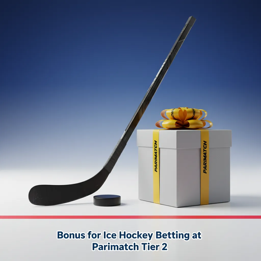 Parimatch Tier 2 ice hockey betting welcome bonus in INR; deposit and qualifying bet required, T&Cs apply.