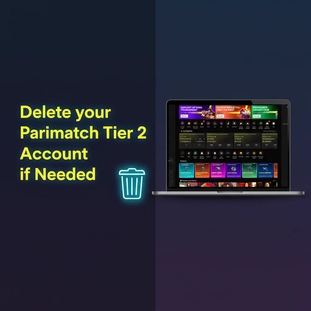 Checklist: Close Parimatch Tier 2 account: contact support, verify ID, settle bets, withdraw funds, confirm closure