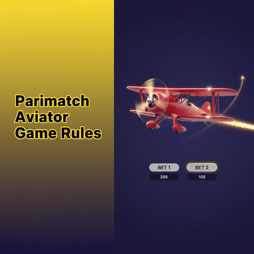 Parimatch Aviator rules: red plane, rising multiplier; bet from ₹10, cash out before crash; demo and auto tools.