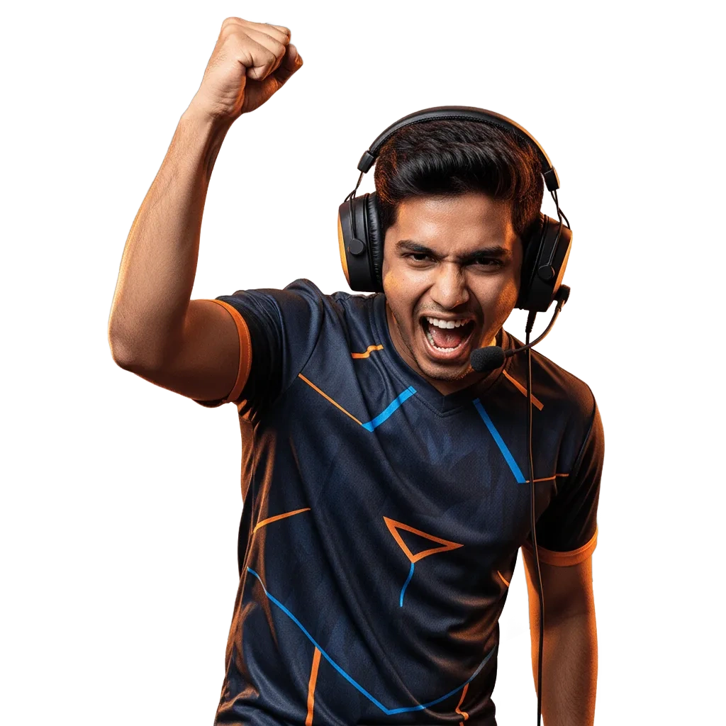 Parimatch esports betting India banner showing app interface, live odds, and 150% bonus up to ₹30,000