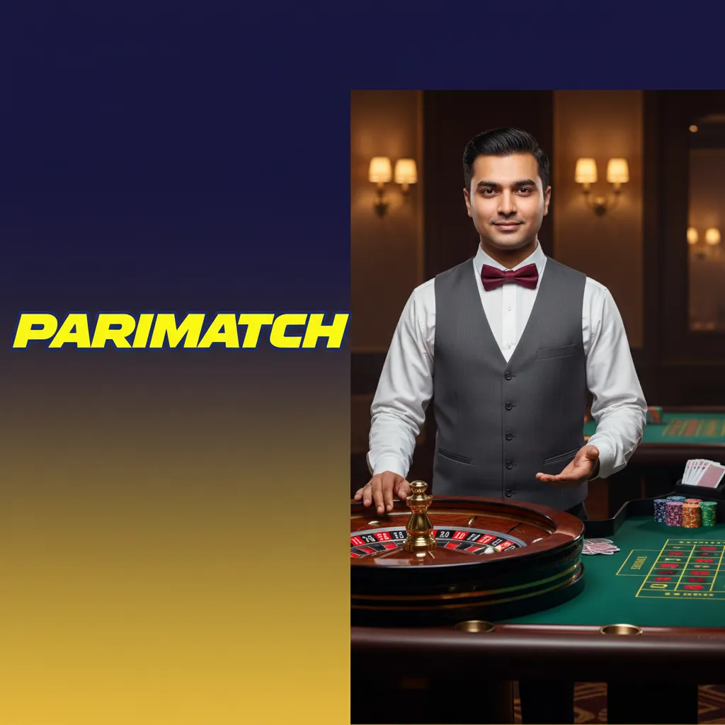 Parimatch Live Casino: real dealers, HD streams, chat, side bets; Andar Bahar, Teen Patti, Roulette, Blackjack, Baccarat.