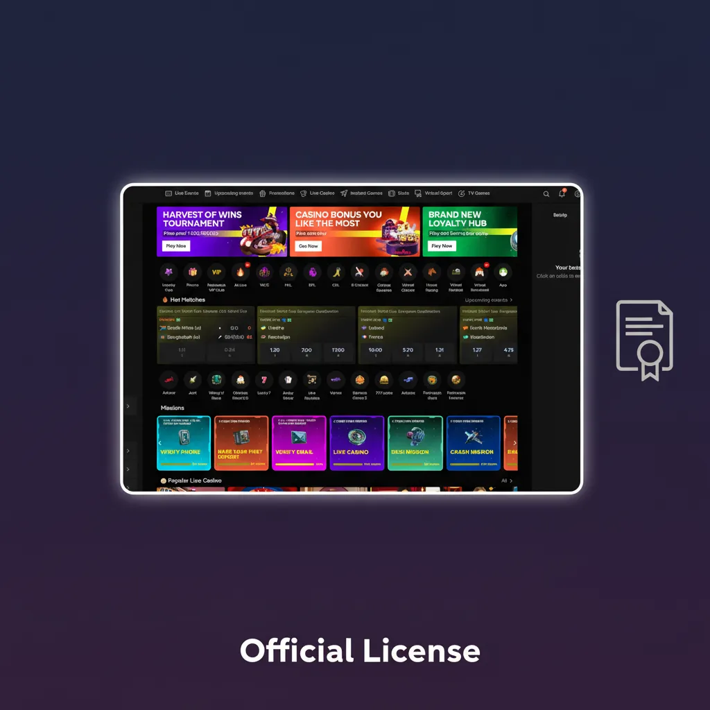 Official certificate showing Parimatch Curaçao eGaming licence 1668/JAZ by Antillephone N.V., with validation page details.