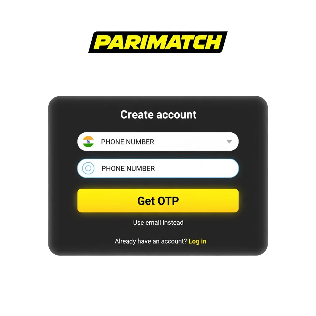 Parimatch India registration, login and verification steps; 150% welcome bonus up to ₹30,000 and 24/7 support.