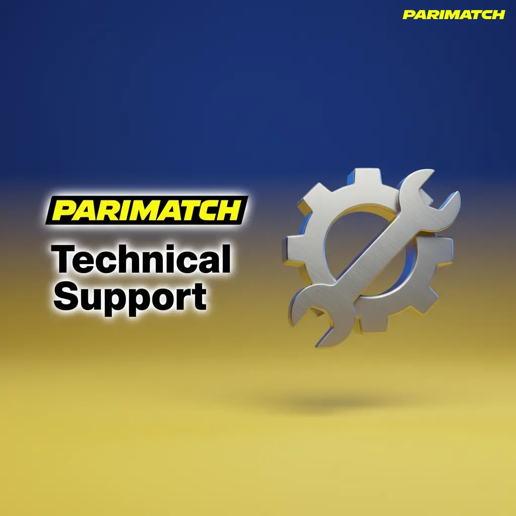 Parimatch technical support: live chat and email help for app, payment, and game issues with ticket tracking.