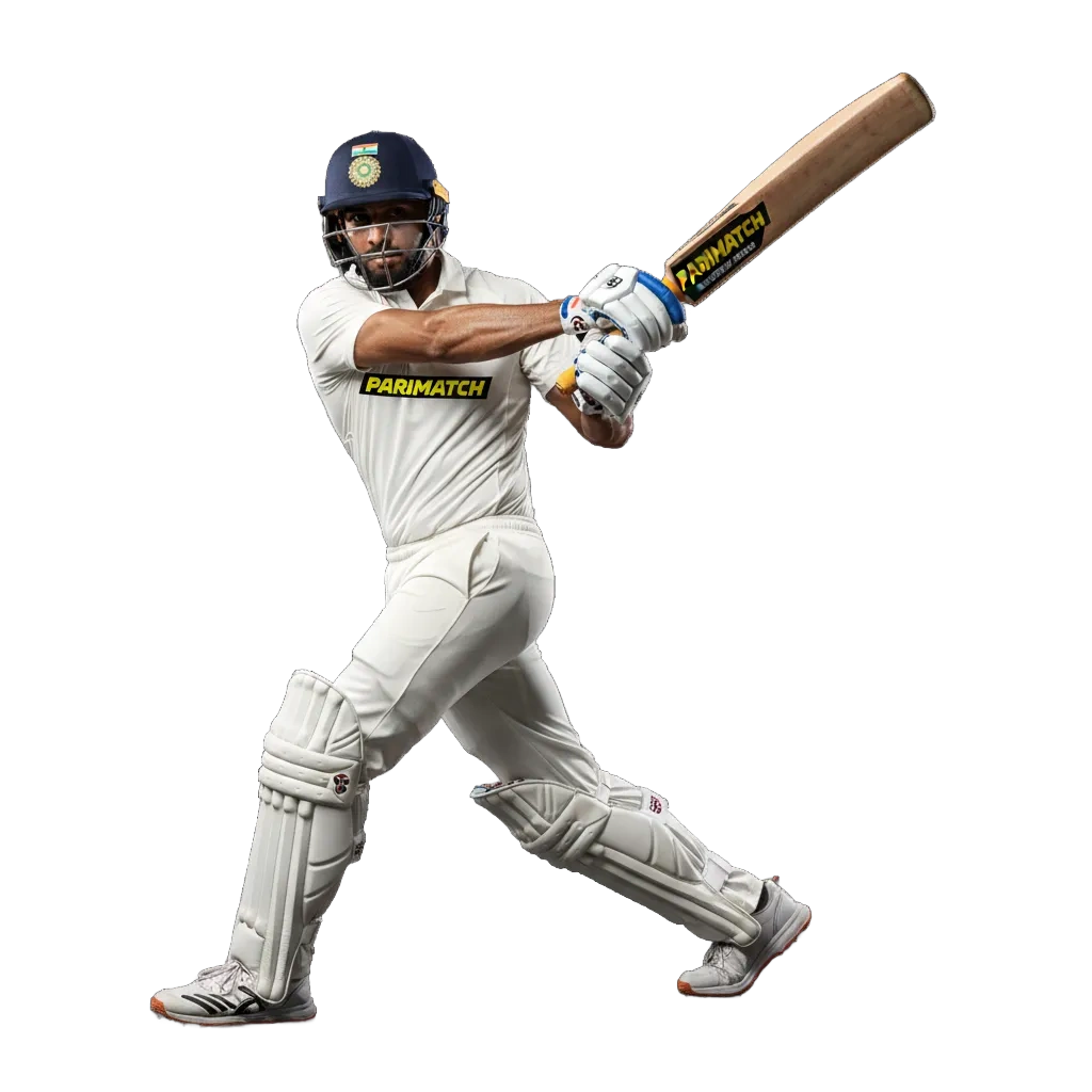 Parimatch Tier 2 India homepage with sports betting, casino, cricket, football, esports, UPI/Paytm icons, 150% up to ₹30,000