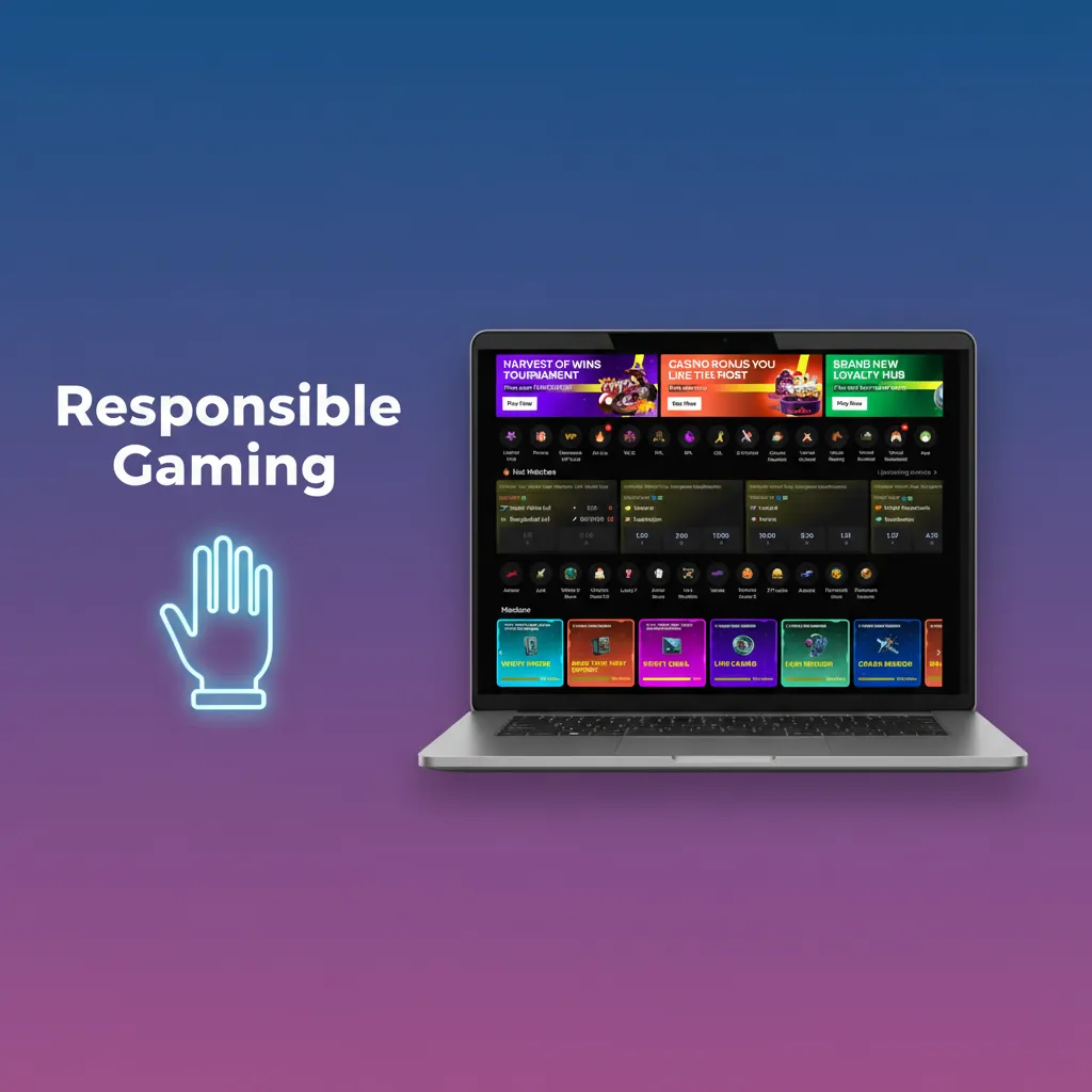 Responsible gaming: set limits, take breaks or self-exclude, avoid chasing losses, separate funds, use locks, seek support.