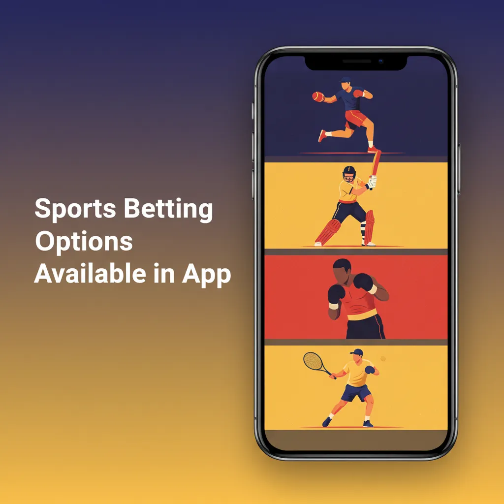 Sports betting app offering fast markets, in-play odds and cash out for cricket, football, tennis, kabaddi, eSports.