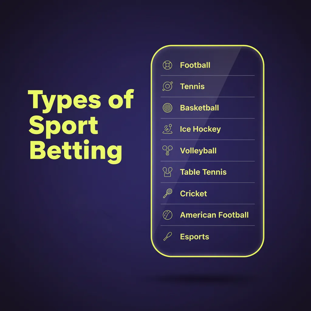 Sports betting: cricket, football, kabaddi, tennis with prematch/in‑play markets like winner, totals, and player props.