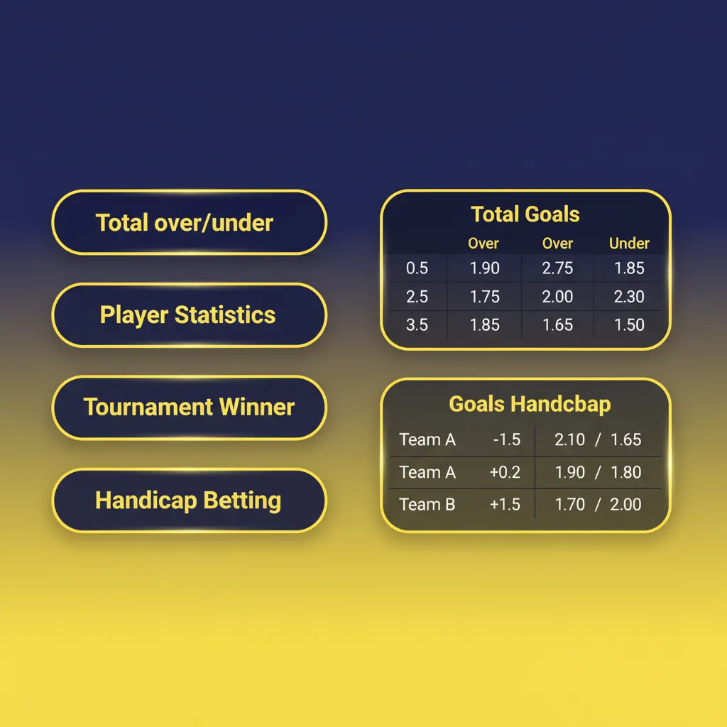 Graphic of bet types: Single, Express/Accumulator, System, with risk-return overview for your Parimatch bankroll.