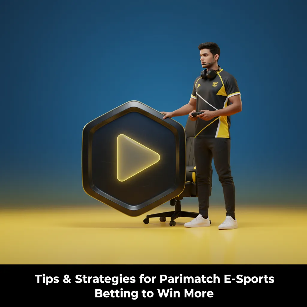 Infographic: Parimatch esports betting tips—budget, form and map pools, track odds, specialize, live data, keep records.