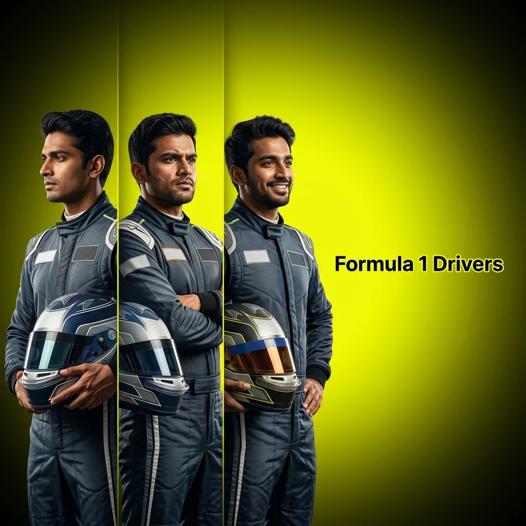 2025 Formula 1 season driver lineup with 20 drivers across 10 teams and championship odds for all 24 Grand Prix rounds