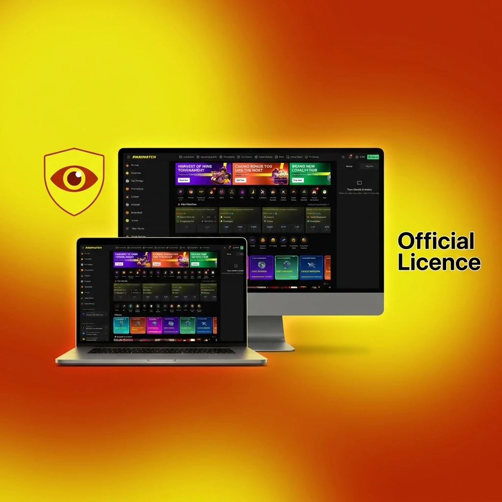 Parimatch official Curaçao eGaming Authority gaming licence No. 8048/JAZ ensuring fair play and data protection