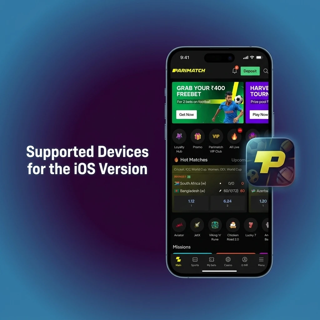 Apple devices supported by PWA iOS version including iPhone 11 to 15 and iPad models running iOS 13 or higher