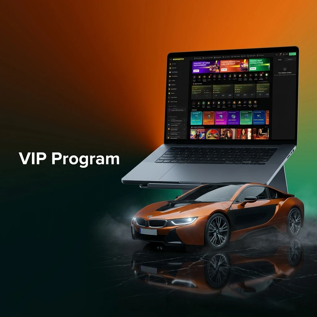 Parimatch tiered VIP programme offering loyal players cashback, exclusive bonuses, personal managers and priority support