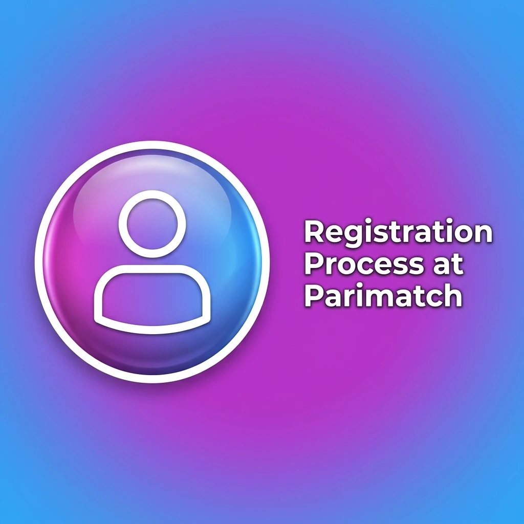 Parimatch registration process steps showing sign-up form with email, phone, and one-click options for Indian players