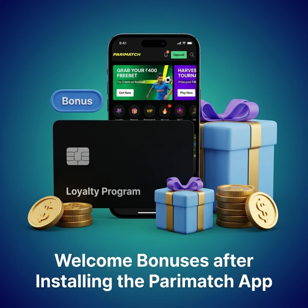 Parimatch app welcome bonus offering 150% deposit match up to INR 30,000 for new users in India