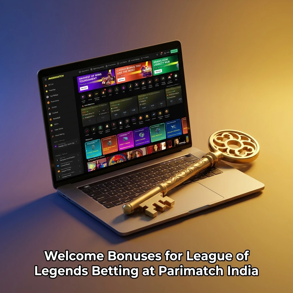 Parimatch India 150% welcome bonus up to INR 30,000 for League of Legends esports betting
