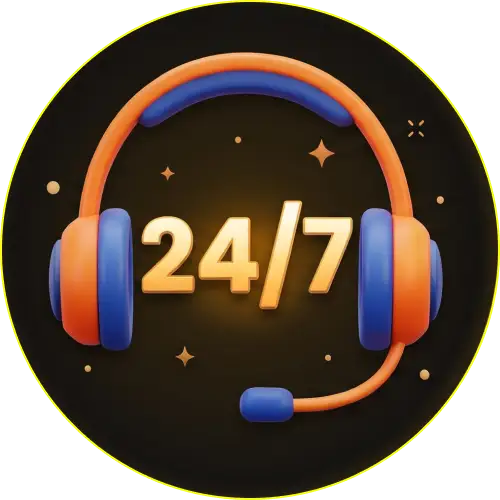 Access round-the-clock customer support benefits at Parimatch to solve any issue.